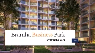 Bramha Business Park Commercial and Office Spaces in Wadgaon Sheri, Pune