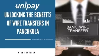 Unlocking the Benefits of Wire Transfers in Panchkula