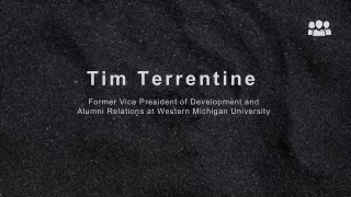 Tim Terrentine - Problem Solver and Creative Thinker - Michigan