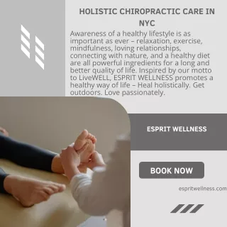 Holistic Chiropractic Care in NYC