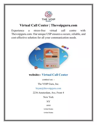 Virtual Call Center  Thevoipguru