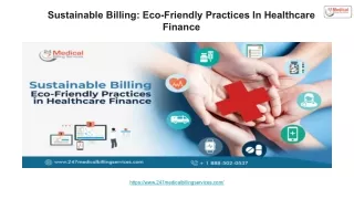 Sustainable Billing_ Eco-Friendly Practices In Healthcare Finance