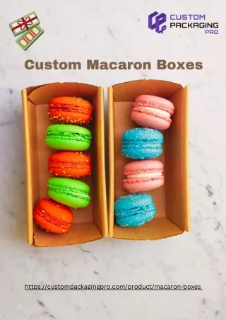 Custom Macaron Boxes