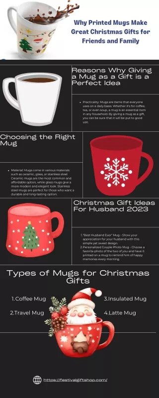 Why Printed Mugs Make Great Christmas Gifts for Friends and Family