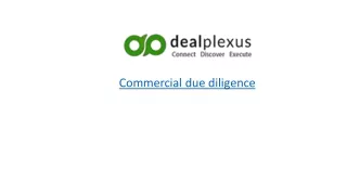 Commercial due diligence