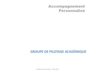 Accompagnement Personnalisé