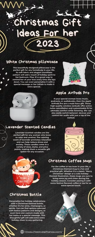 Christmas Gift Ideas For her 2023