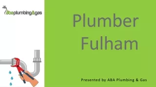 Plumber Fulham