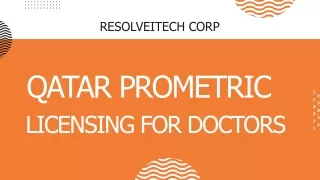 Qatar prometric licensing for doctors