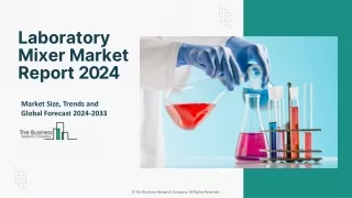 Laboratory Mixer Market Outlook, Size And Trends Through 2024-2033