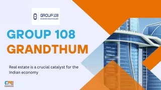 Group 108 Bhutani Grandthum Commercial Project Noida