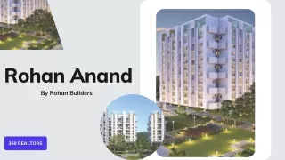 Rohan Anand in Somatane, Mawal, Pune - Studios, 1 & 2 BHK Homes by Rohan Builders