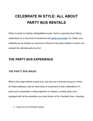 CELEBRATE IN STYLE_ ALL ABOUT PARTY BUS RENTALS