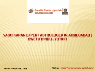 Vashikaran Consultant, Sweth Bindu Jyotish