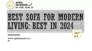 Sofa For Modern Living Area : Best in New Year 2024