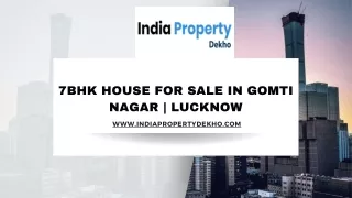 7BHK House For Sale In Gomti Nagar  Lucknow