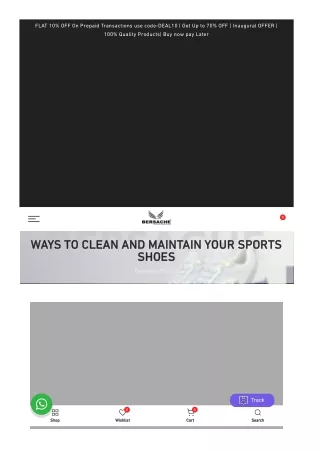 How to Clean Sport Running Shoes For Men