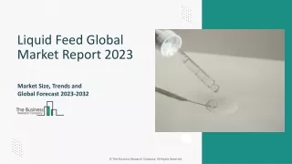 Liquid Feed Global Market 2024 - By Growth, Drivers, Trends, Forecast To 2033
