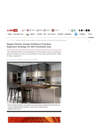 Top News About Regalo Kitchens