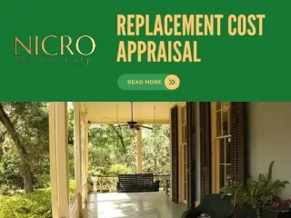 replacement cost appraisal
