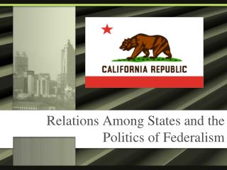 Relations Among States and the Politics of Federalism