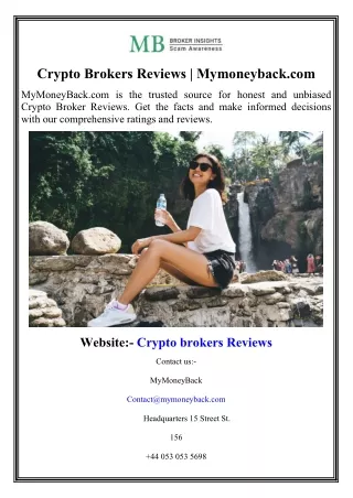 Crypto brokers Reviews