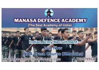 INDIAN ARMY RECRUITMENT  (CRASH COURSE)