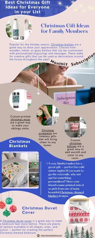 Best Christmas Gift Ideas for Everyone in your List