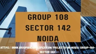 Group 108 Sеctor 142 Noida | Rеtail & Officе Spacеs