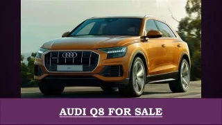 Audi Q8 for Sale