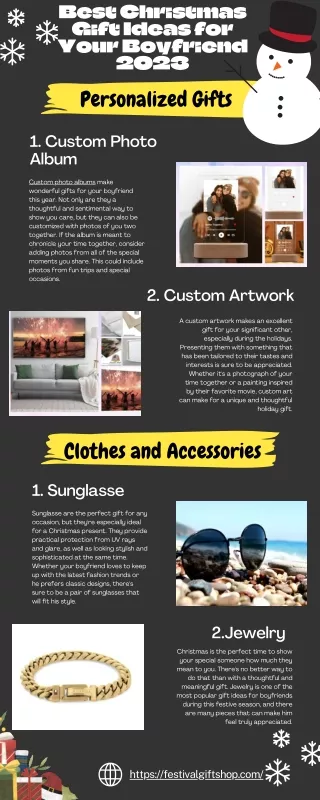 Best Christmas Gift Ideas for Your Boyfriend 2023