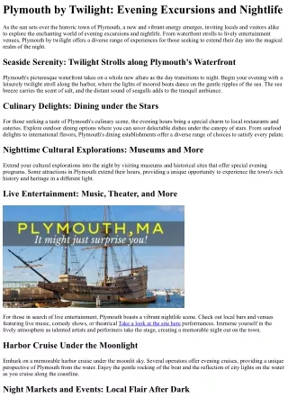 Sacred Grounds Odyssey: Plymouth's Notable Spiritual and Religious Sites