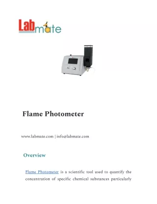 Flame Photometer