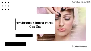 Traditional Chinese Facial Gua Sha