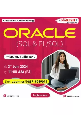 Free Demo On ORACLE - Naresh IT