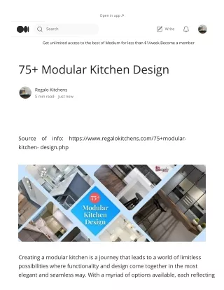 75  Modular Kitchen Design