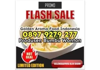 BONUS! WA 0897-9279-277 Jual Bumbu Wonton Alami Mataram Serang Review Bumbu GAFI