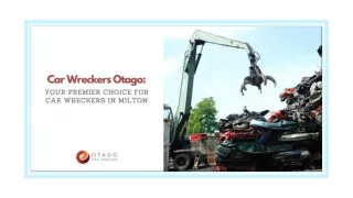 Car Wreckers Otago Your Premier Choice For Car Wreckers In Milton