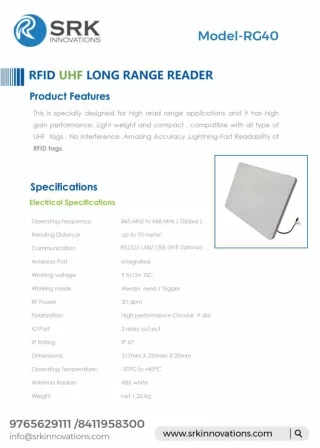 RFID UHF LONG RANGE R40 IOT ET (1)