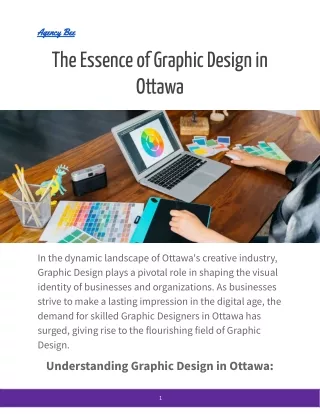 The Essence of Graphic Design in Ottawa