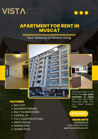 Apartment for Rent in Muscat