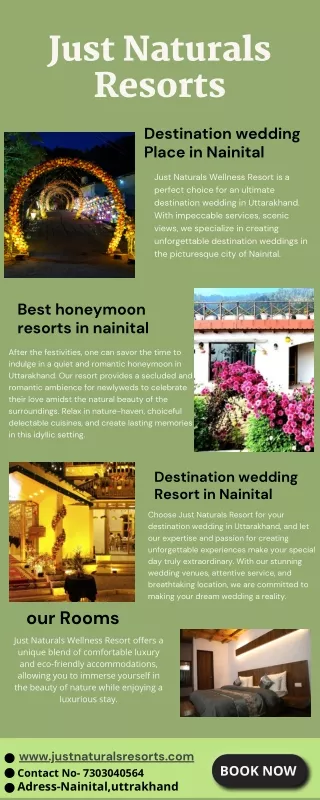 Destination wedding Place in Nainital