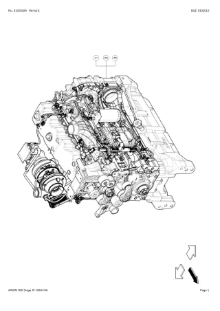 CLAAS AXION 800 STAGE IV HEXA NA TRACTOR Parts Catalogue Manual (SN A4000040-A4009999)