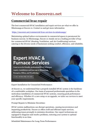 commercial hvac installation