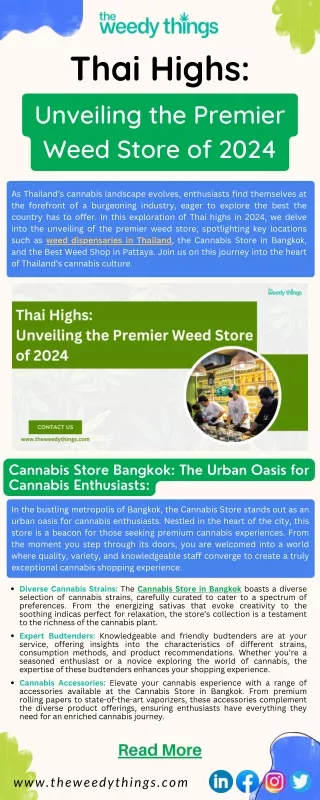 Premier Weed Store of 2024