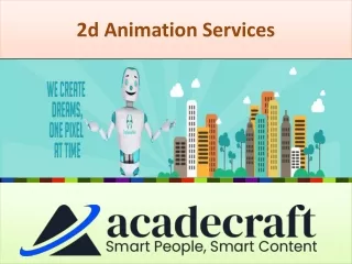 2d animation services