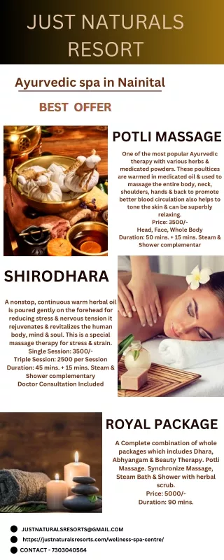 Ayurvedic spa in Nainital