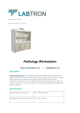 Pathology Workstation