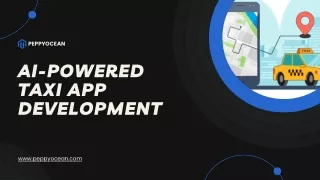 AI-Powered Taxi App Development