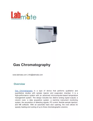 Gas Chromatography